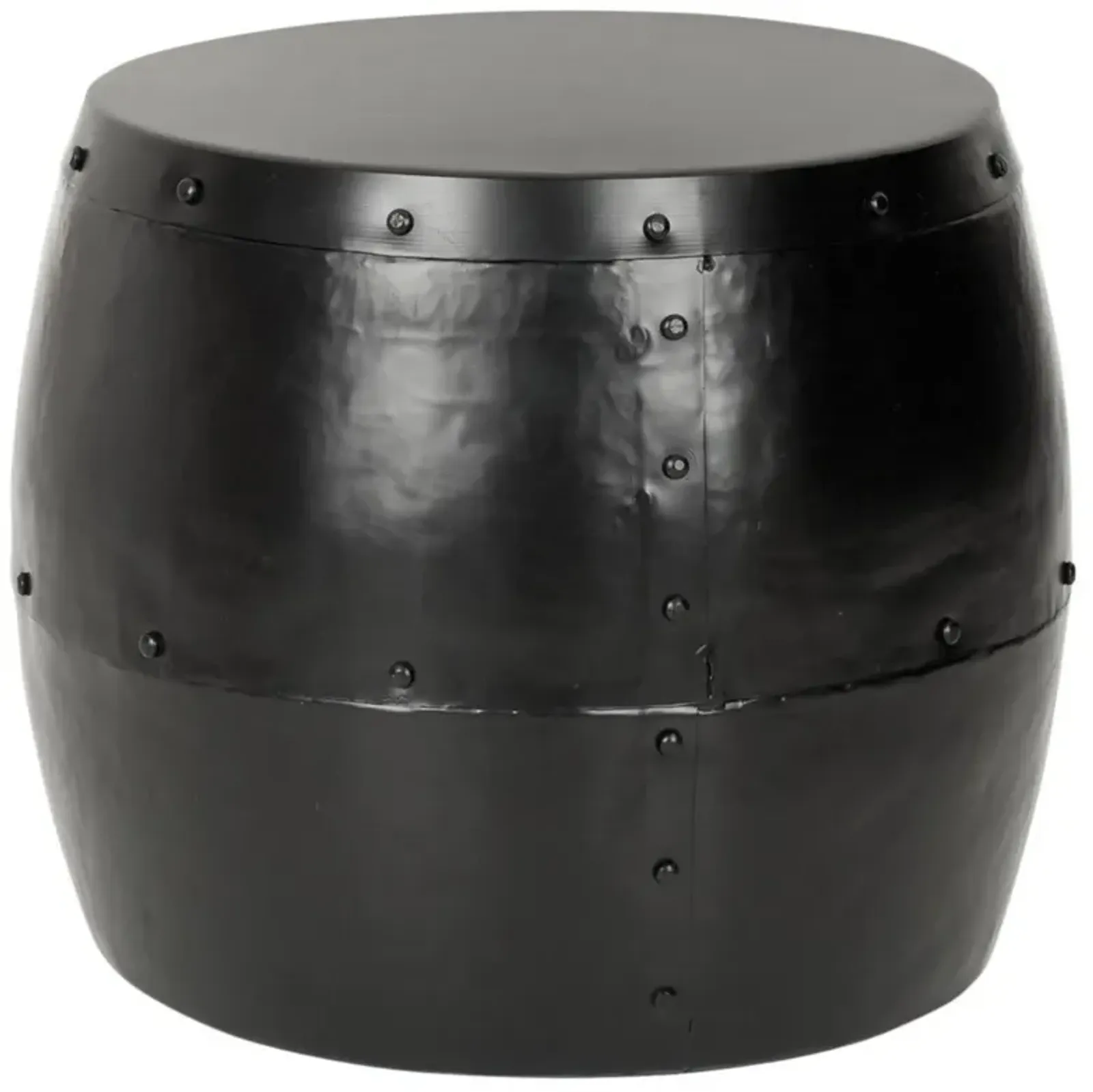 HOGAN IRON DRUM STOOL