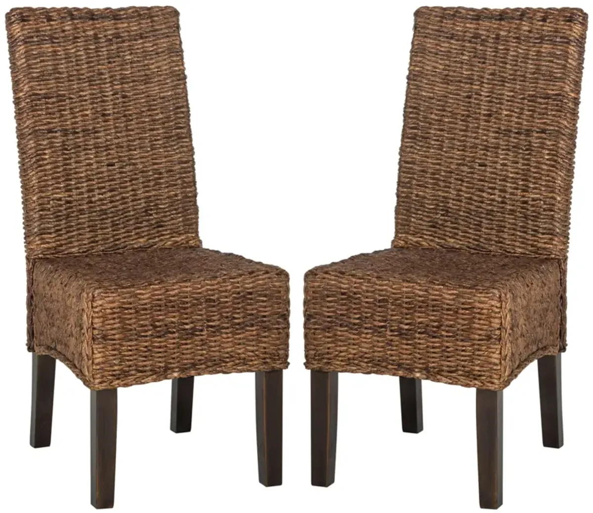 AVITA 18''H WICKER DINING CHAIR - Set of 2