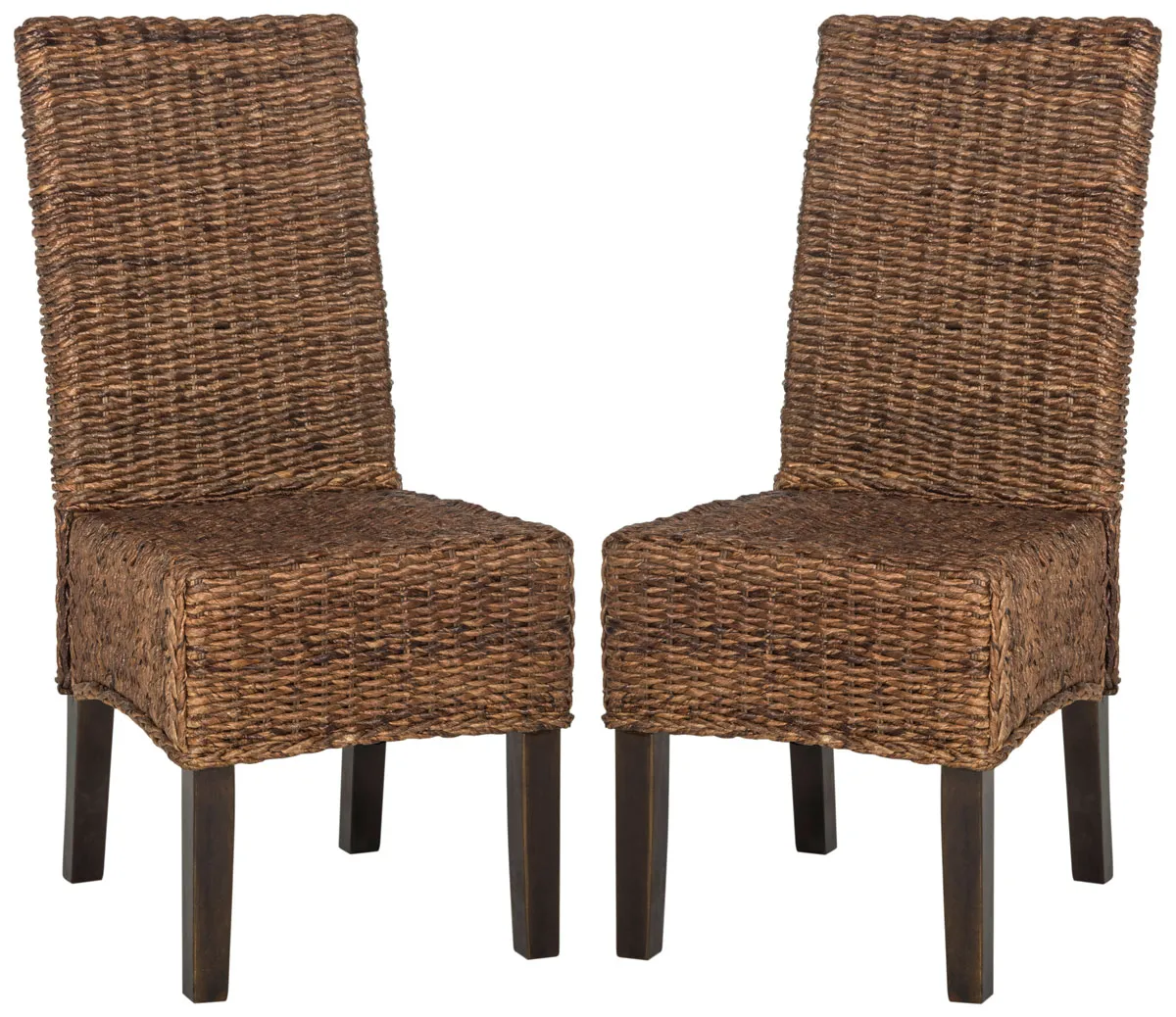 AVITA 18''H WICKER DINING CHAIR - Set of 2