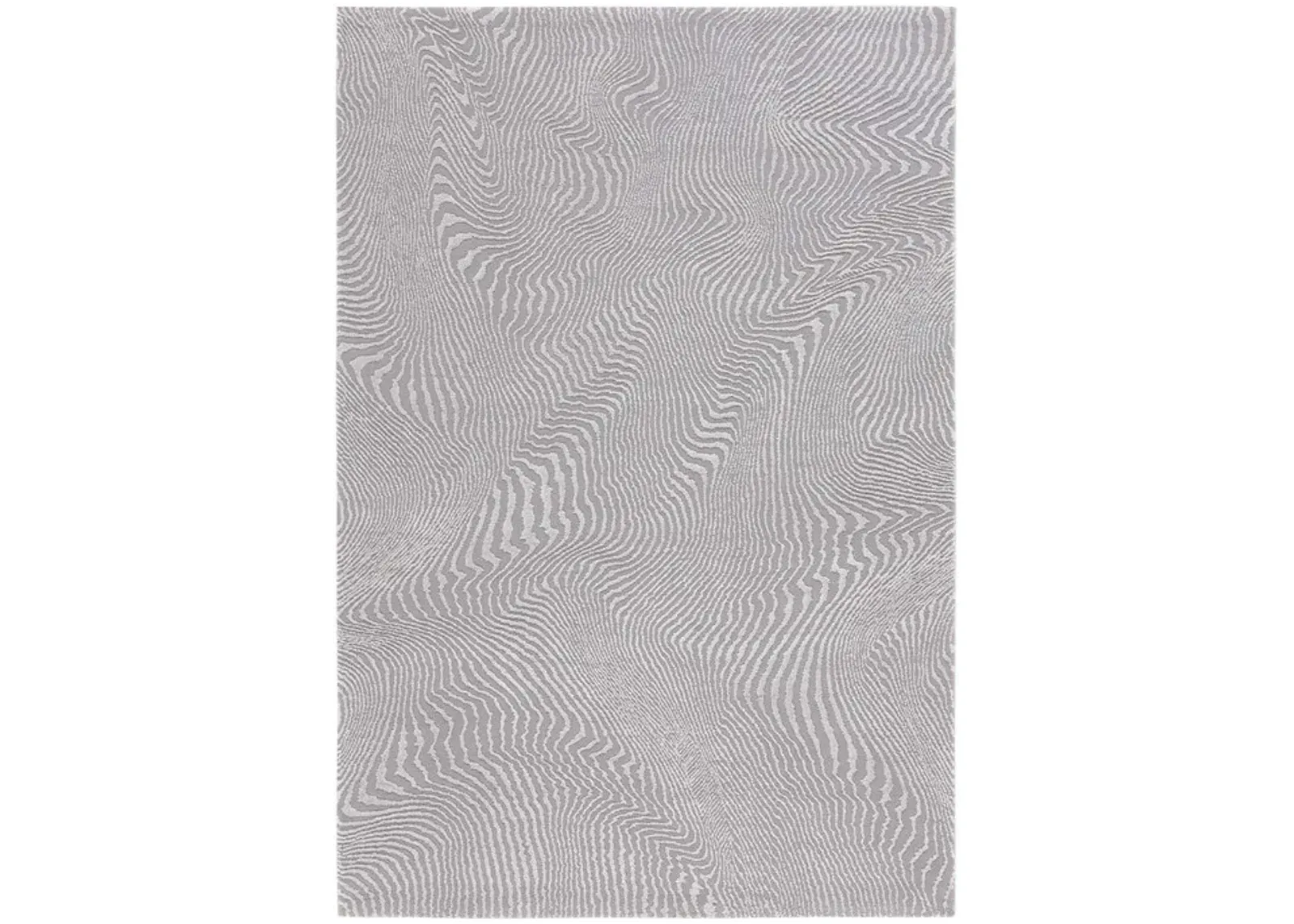 REVIVE 110 Grey 4' X 6' Small Rectangle Rug