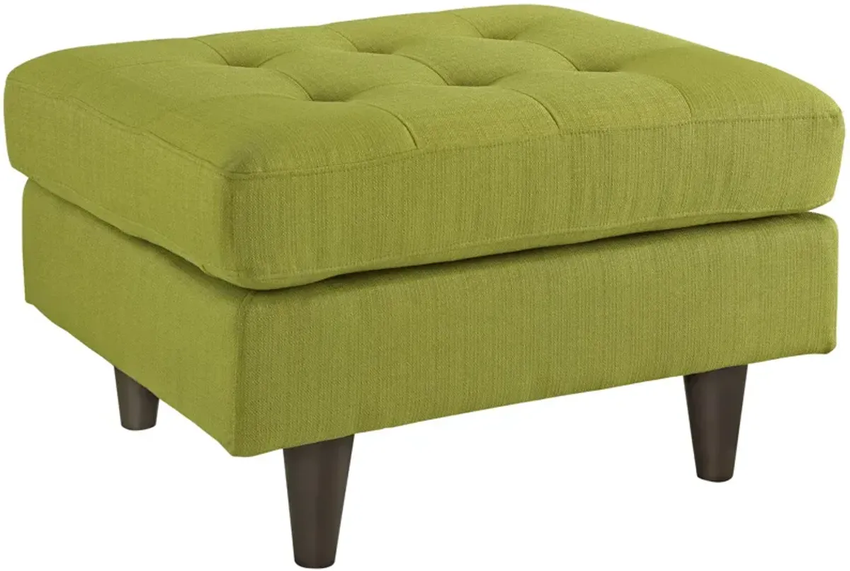 Empress Upholstered Fabric Ottoman