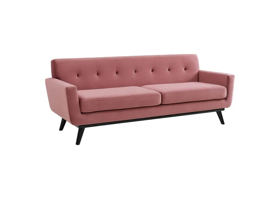 Engage Performance Velvet Sofa