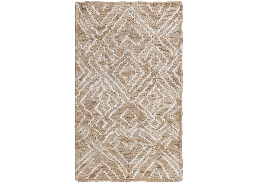 Bengal Natural/Beige  Jute 8' x 10' Rectangle Rug