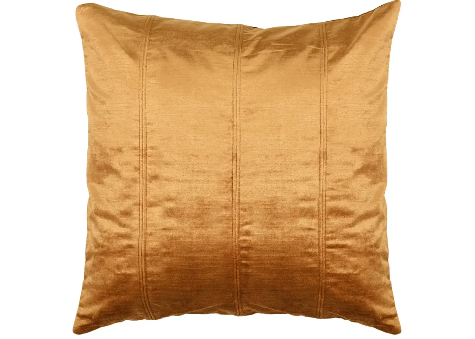 Viva Velvet Pillow Golden Copper 20x20