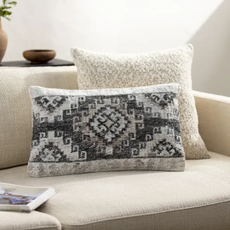 Alyssa AYS-005 22"L x 22"W Accent Pillow  - Down Insert