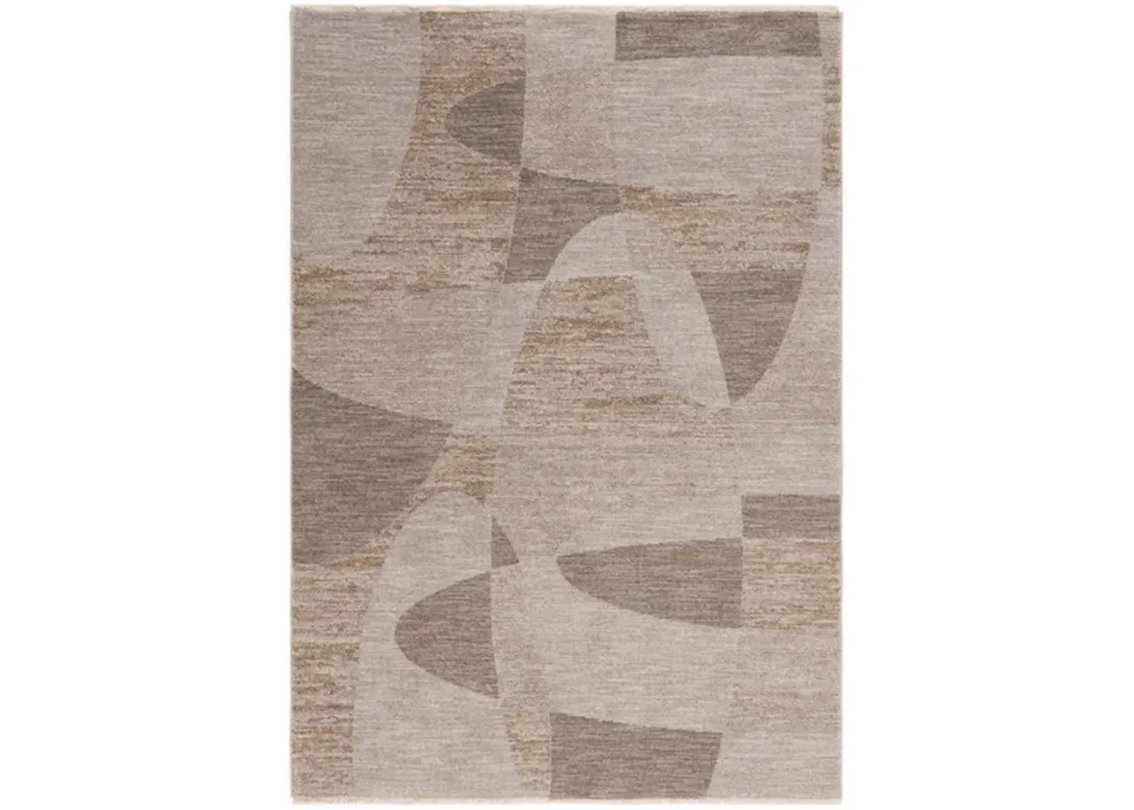 LASA 102 Gold 4' X 4' Square Square Rug