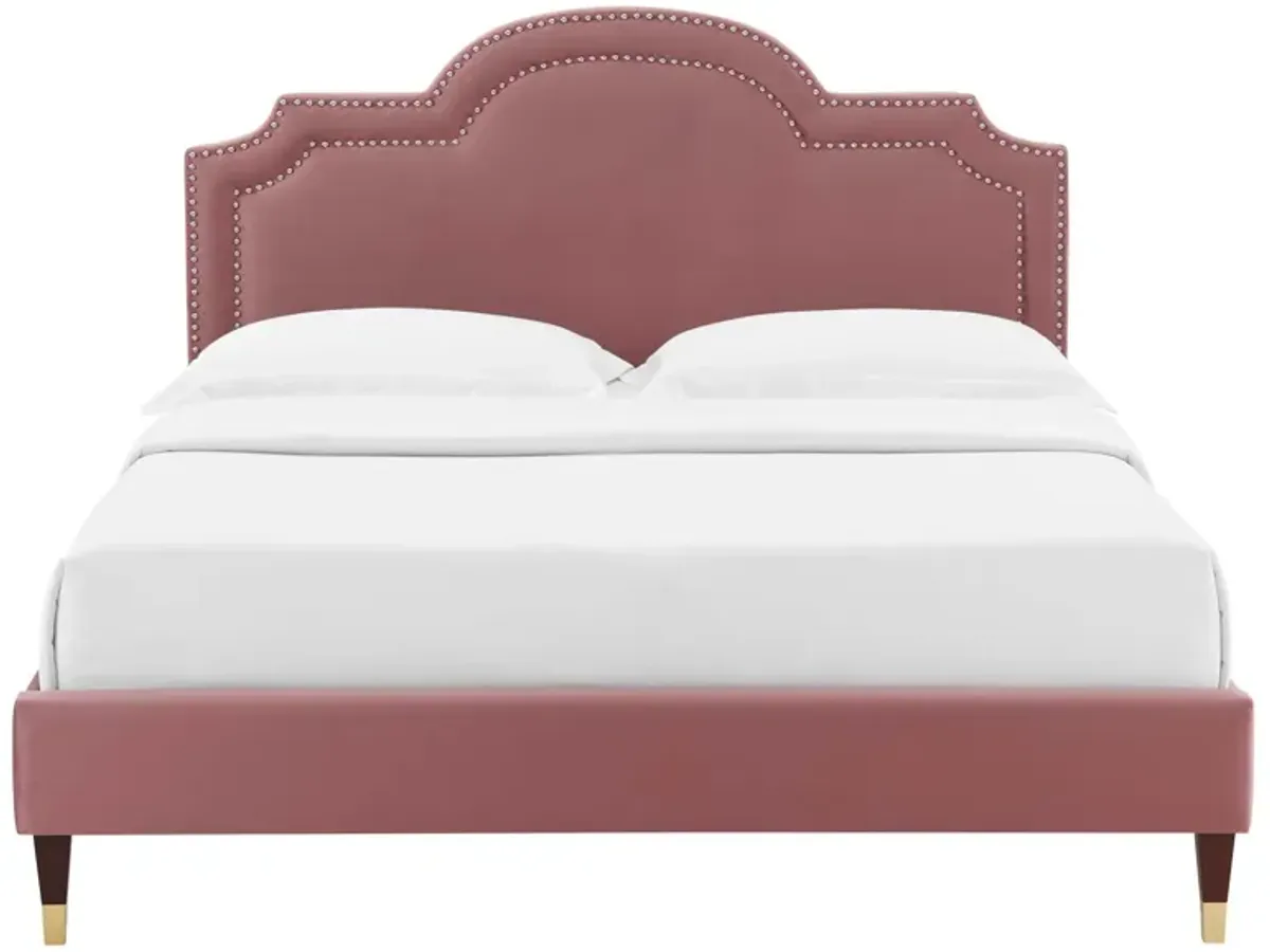 Aviana Performance Velvet Twin Bed