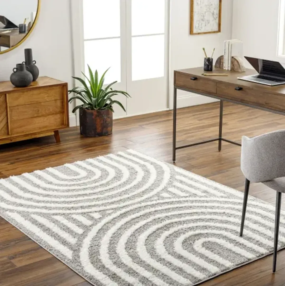 Rodos RDO-2329 6'7" x 9' Machine Woven Rug