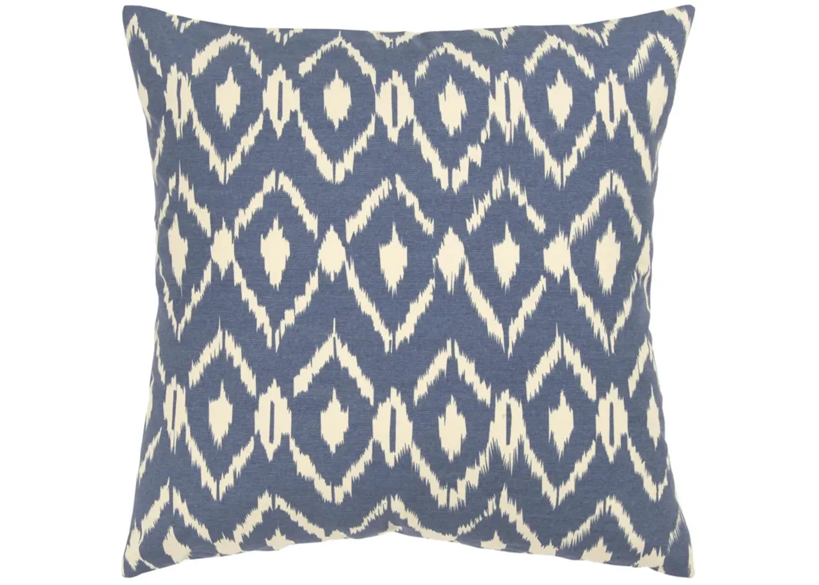 Ikat Blue Pillow