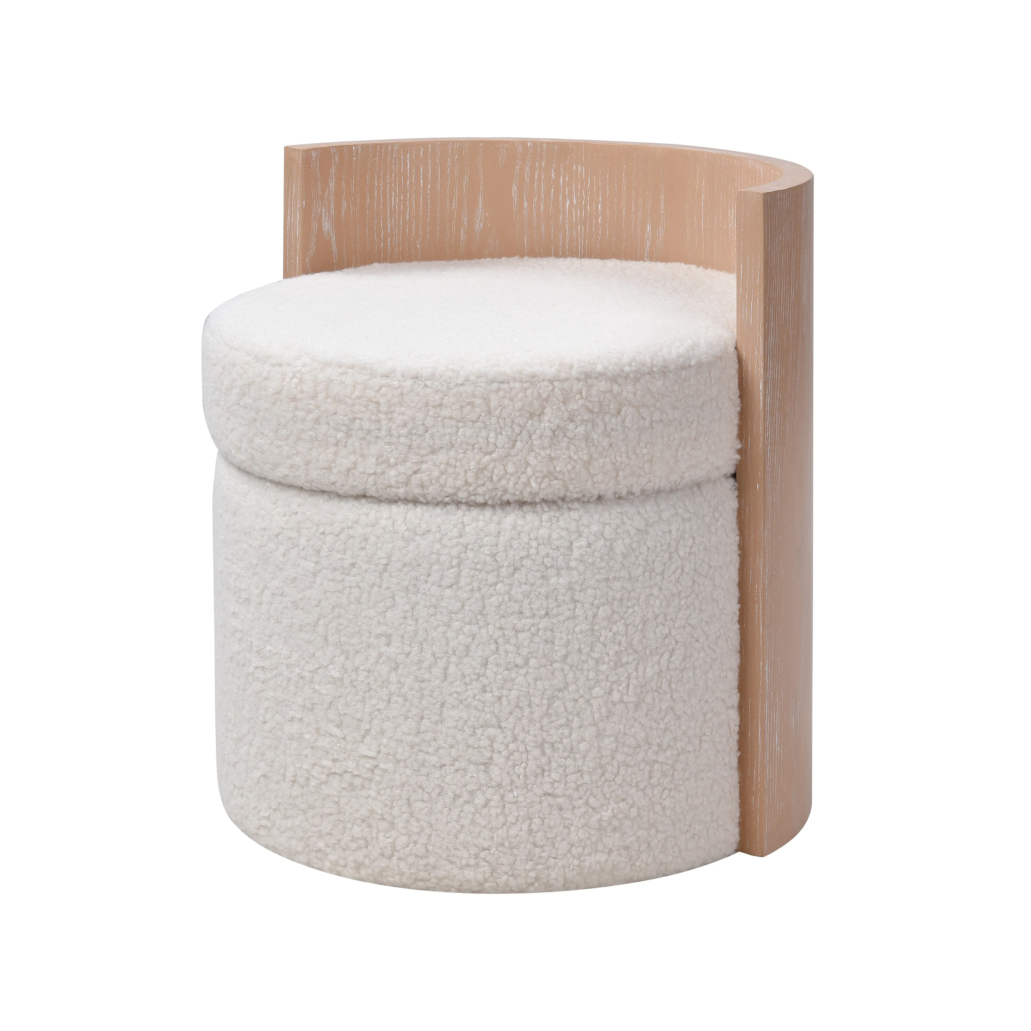 Pollard Stool - Light Oak