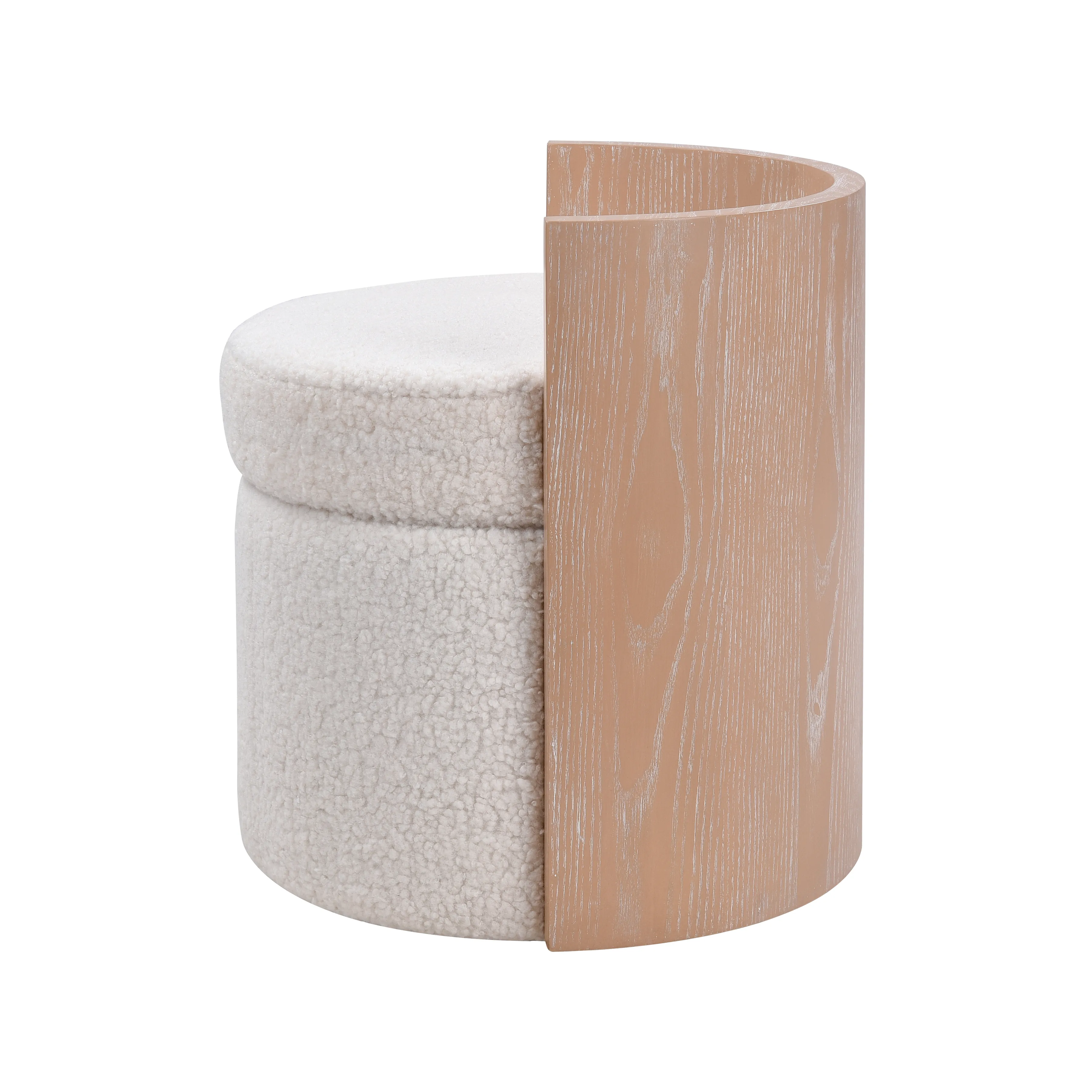 Pollard Stool - Light Oak