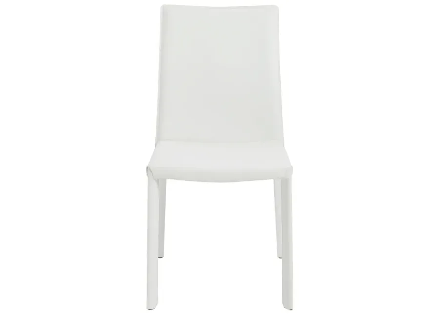 Hasina Side Chair in White - Set of 2