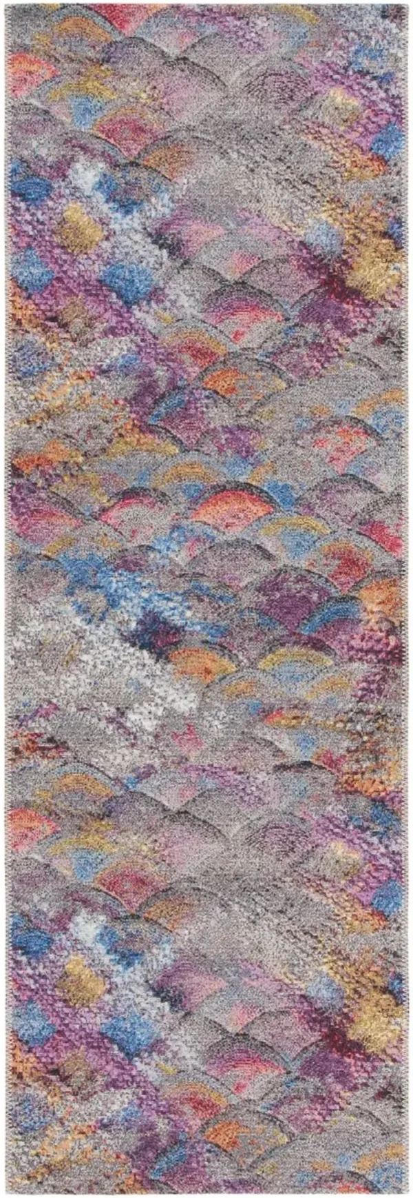 BARBADOS 547 Multi 2'-8' X 8' Runner Rug