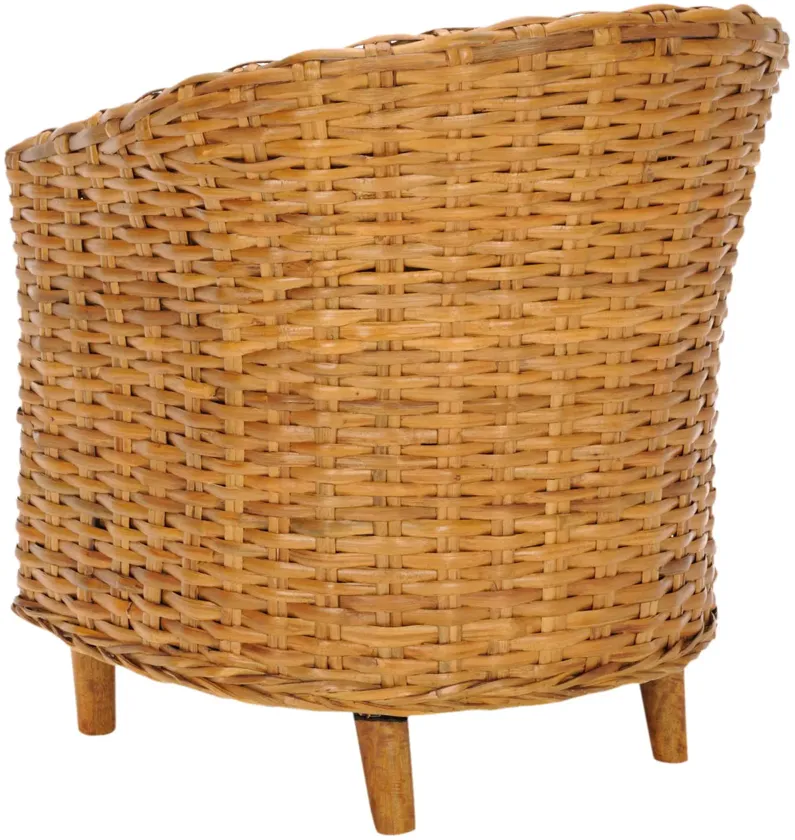 OMNI RATTAN BARREL CHAIR 