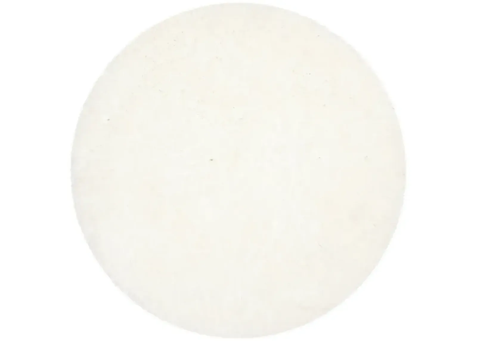 ARCTIC SHAG Beige 5' X 5' Round Round Rug