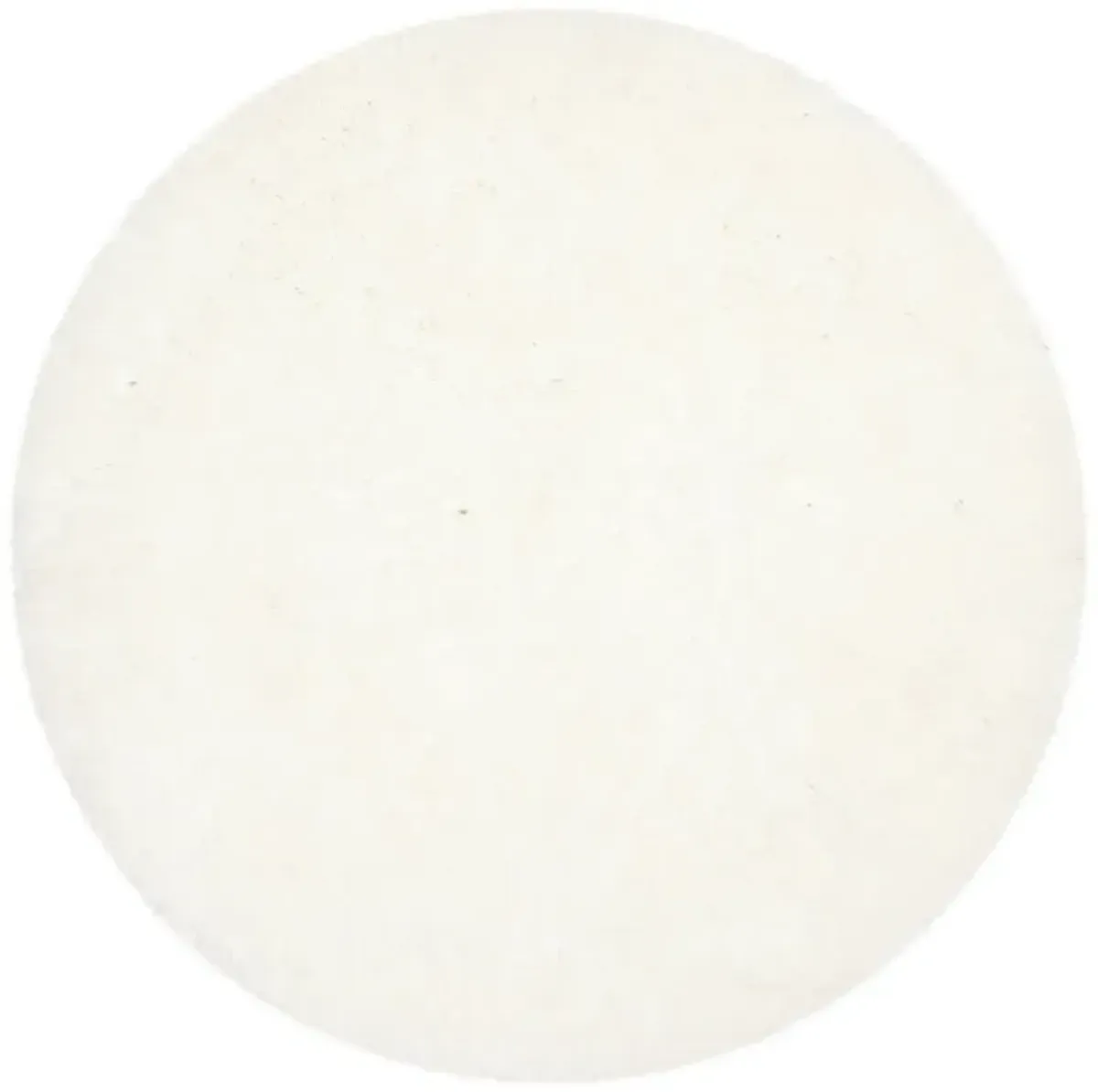 ARCTIC SHAG Beige 5' X 5' Round Round Rug