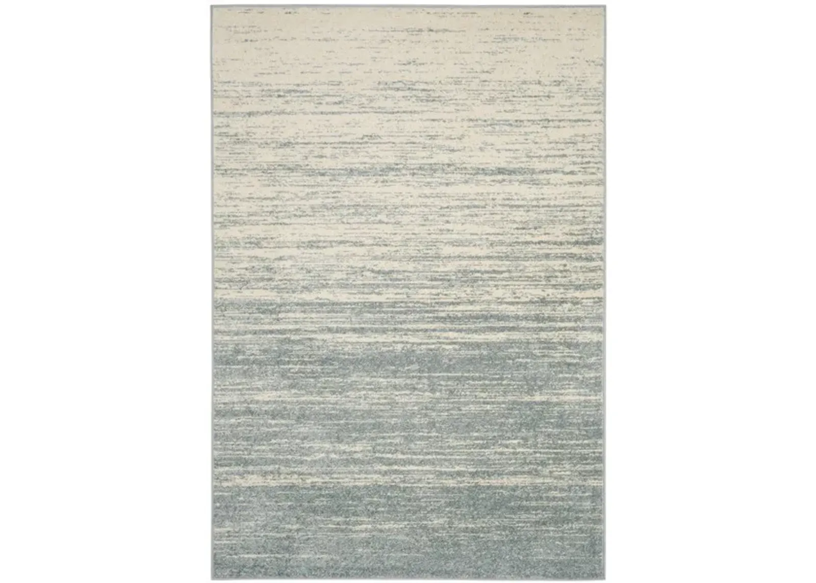 Adirondack Contemporary Slate / Cream 11' X 11' Square Powerloomed Rug