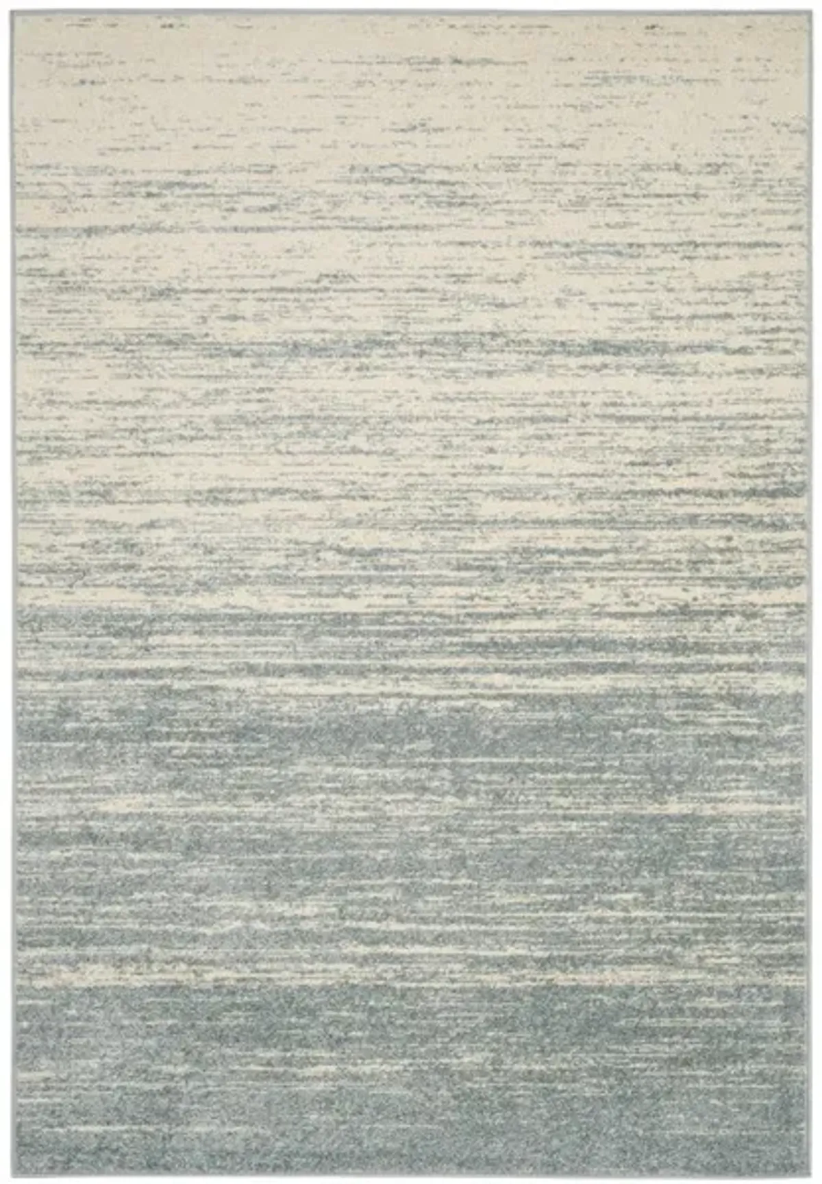 Adirondack Contemporary Slate / Cream 11' X 11' Square Powerloomed Rug