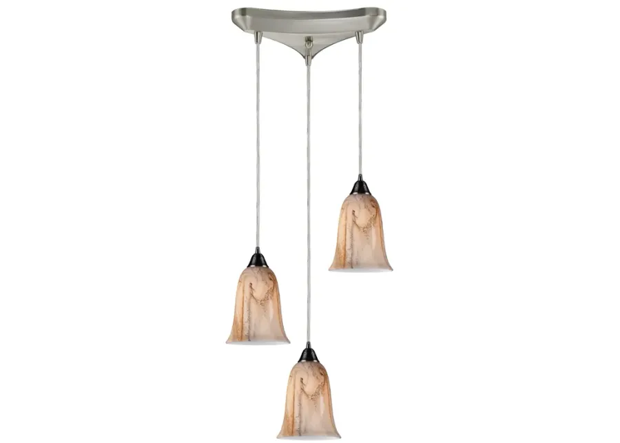 Granite Configurable Multi Pendant - Satin Nickel