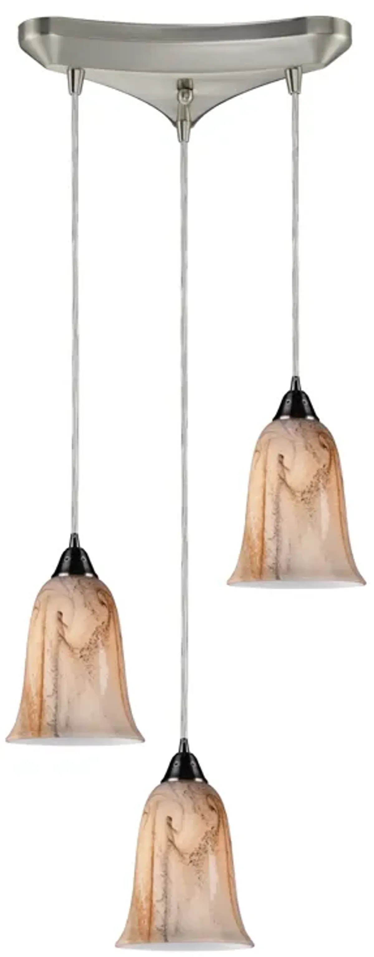 Granite Configurable Multi Pendant - Satin Nickel