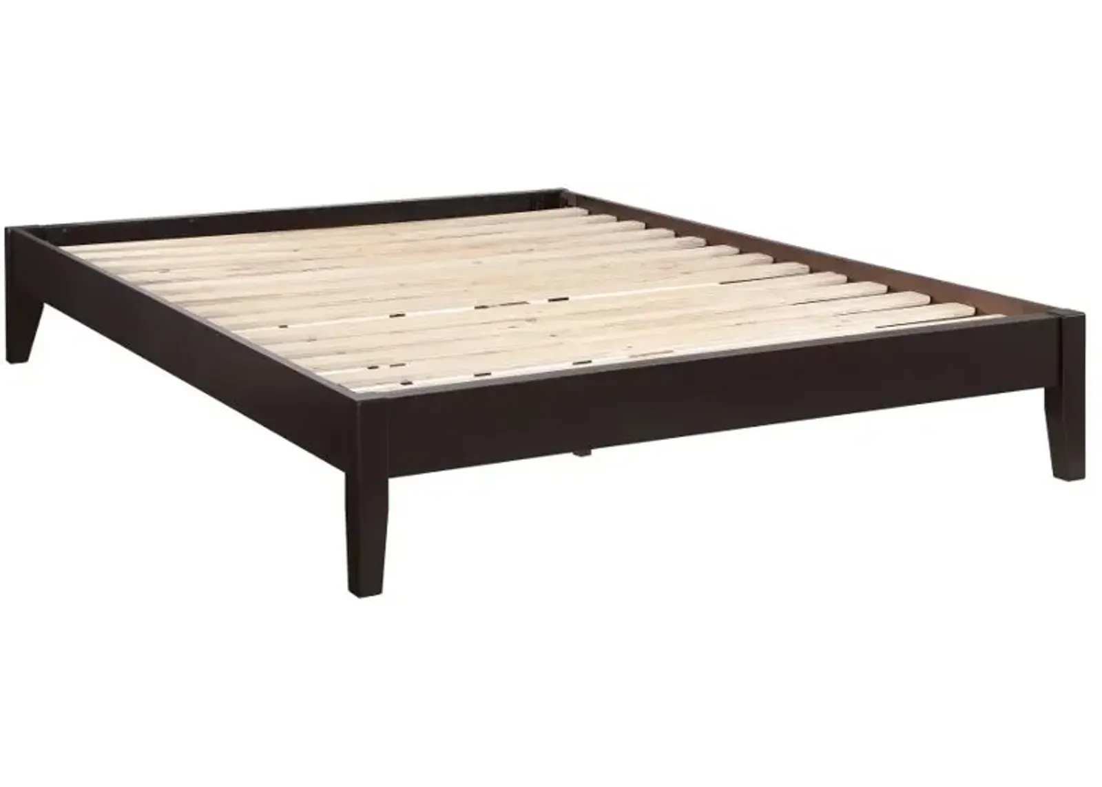 Aarav Queen Universal Platform Bed Cappuccino