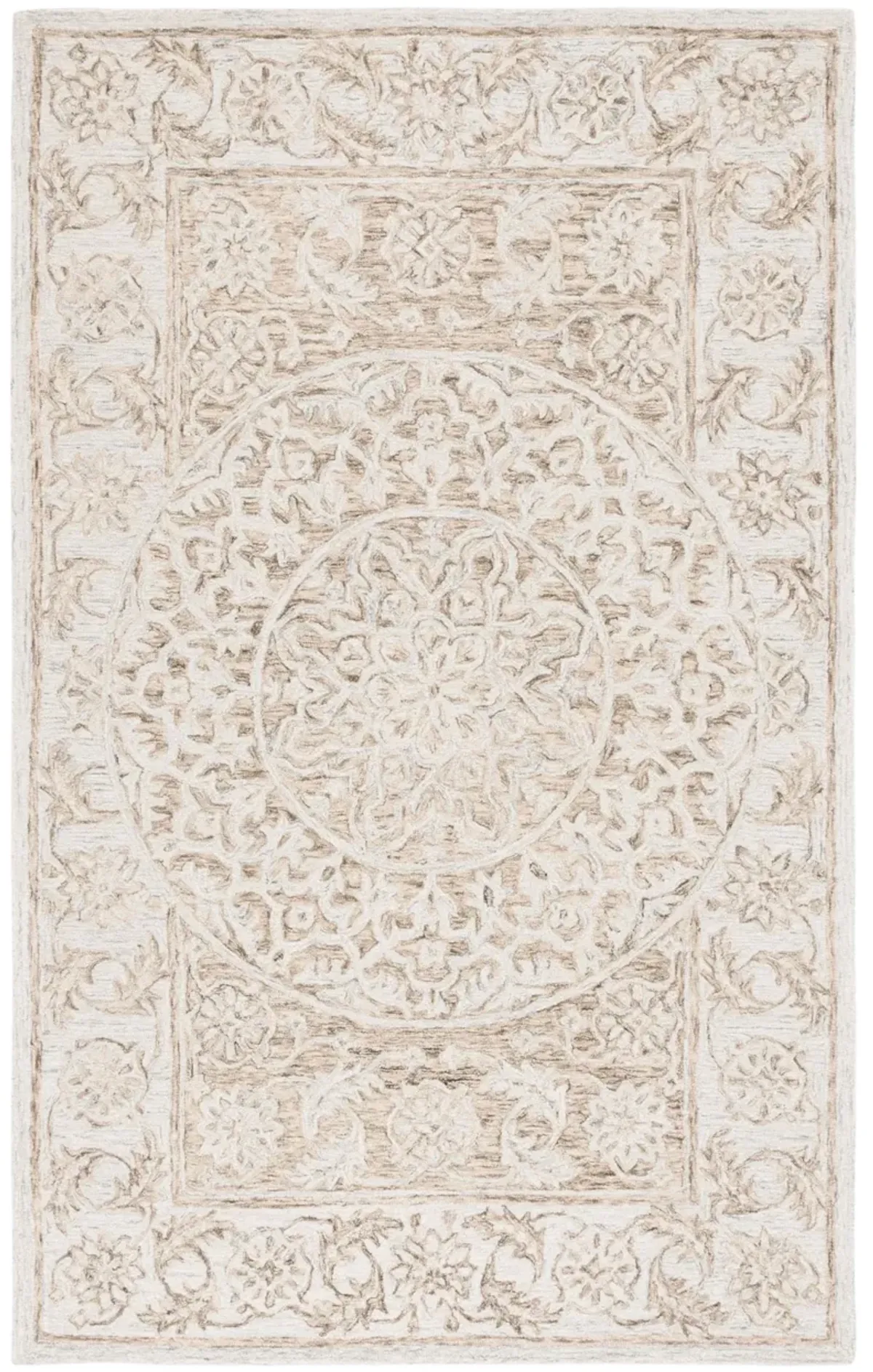 MICRO-LOOP 925 BROWN  8' x 10' Large Rectangle Rug