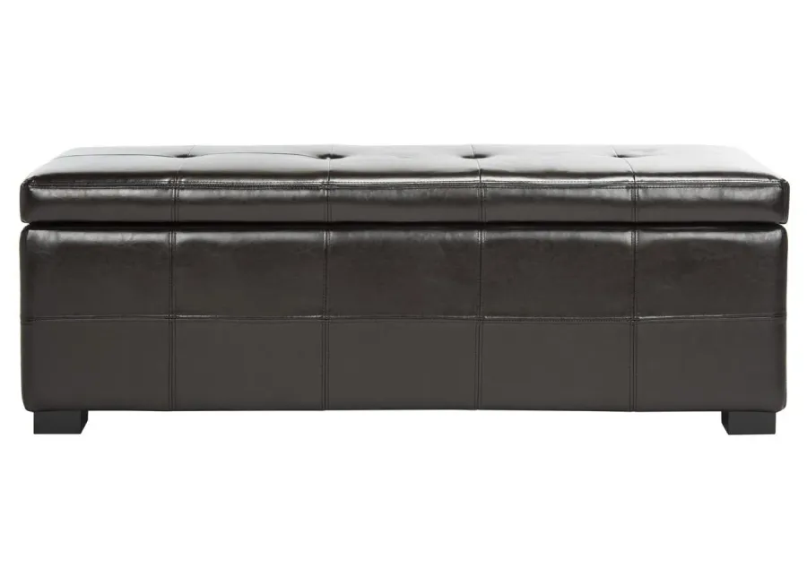 MAIDEN TUFTED STORAGE BENCH LG