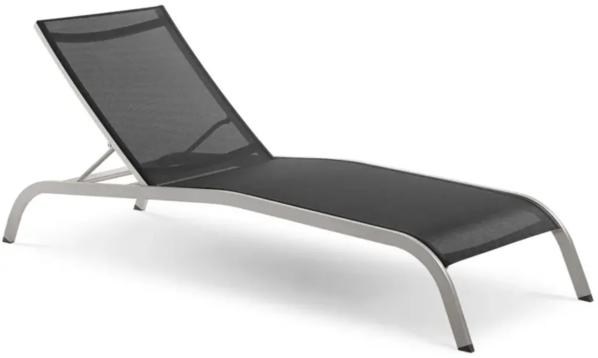 Savannah Mesh Outdoor Chaise 