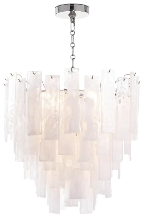 Glacier Chandelier Small (Polished Nickel)