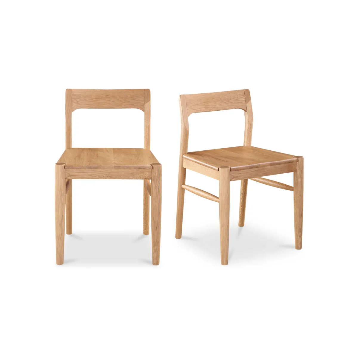 OWING DINING CHAIR OAK-SET OF TWO