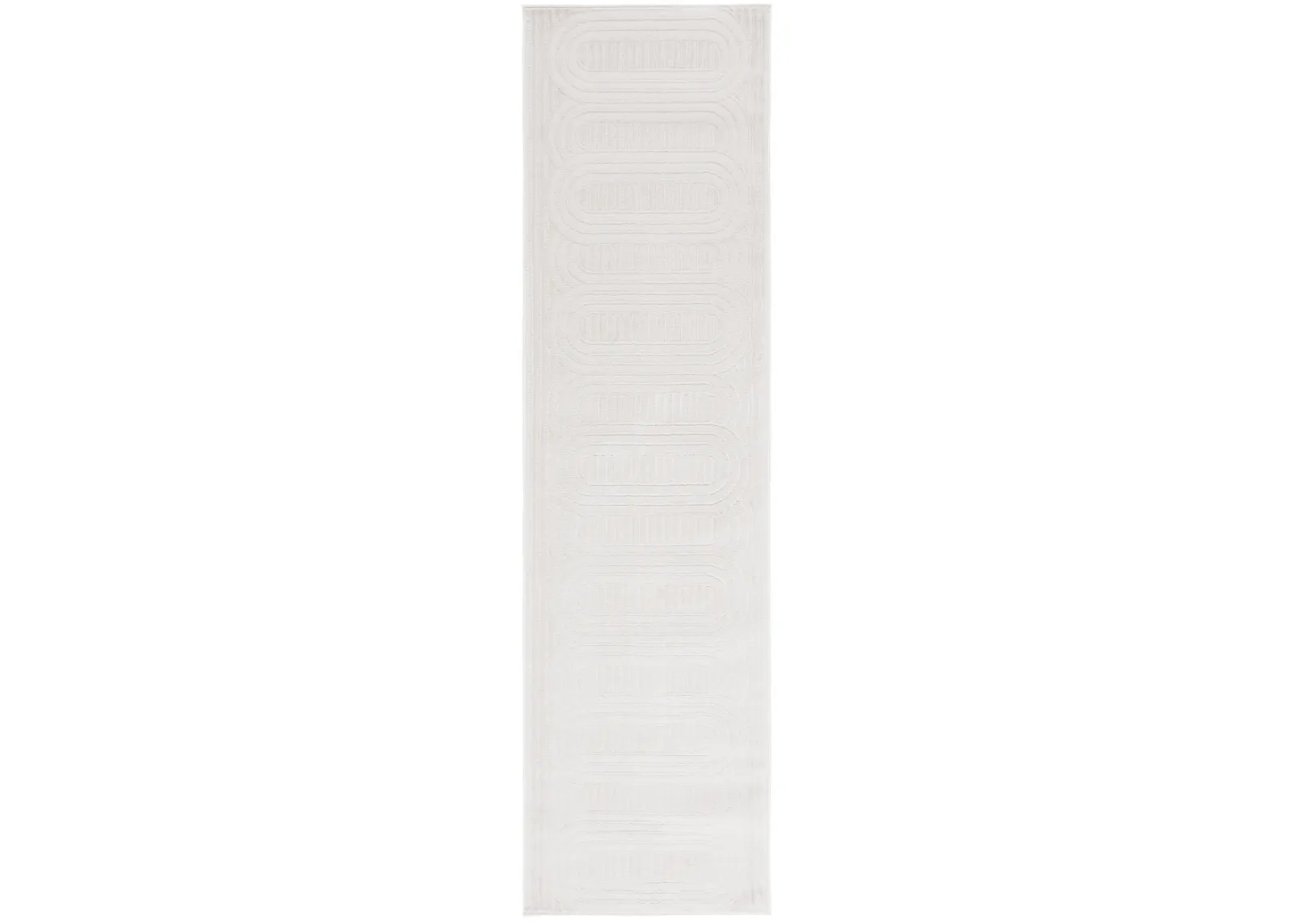 ARCHWAY 802 IVORY  2'-2' x 8' Runner Rug