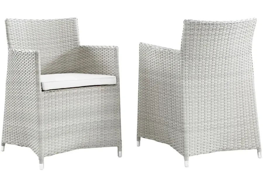 Junction Outdoor Wicker Armchair  - Set Of 2