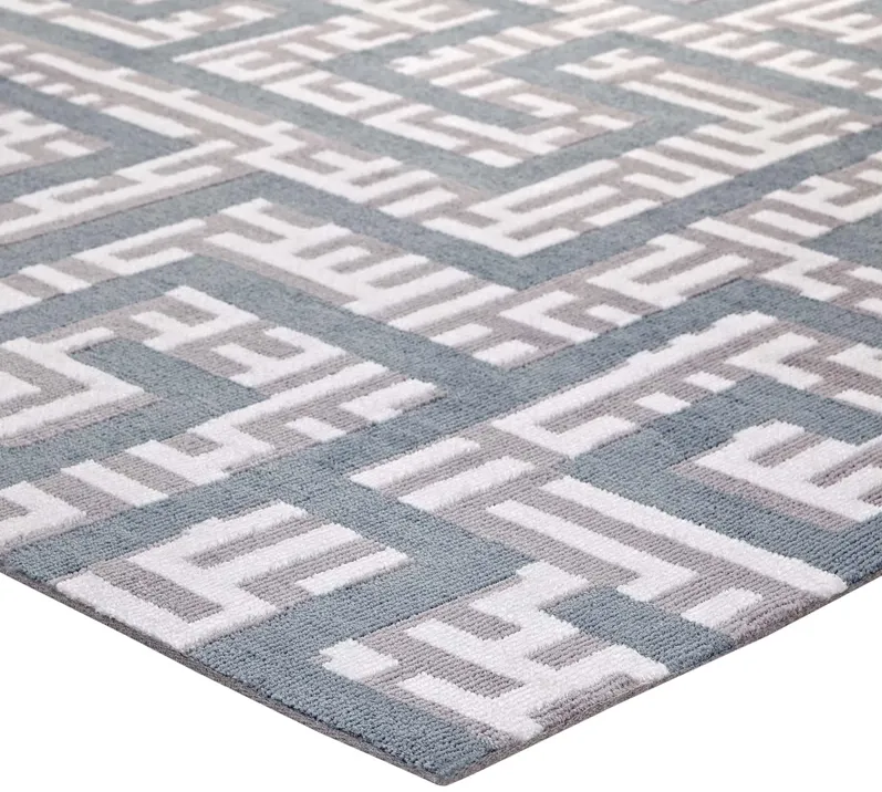 Nahia Geometric Maze 5x8 Area Rug