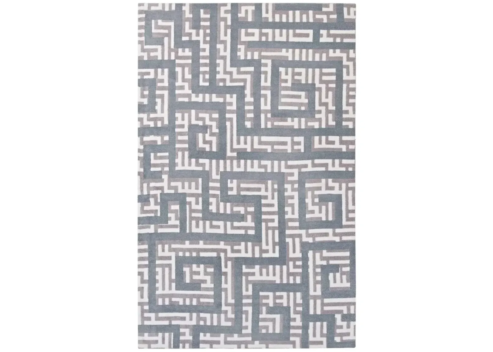 Nahia Geometric Maze 5x8 Area Rug