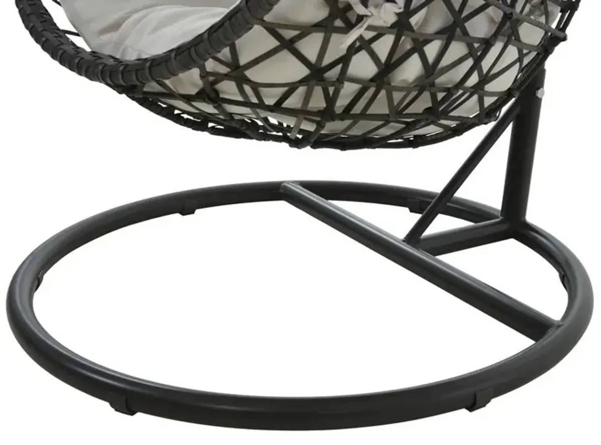 Panama Jack Hanging Chair w/Metal Stand &amp; Cushions