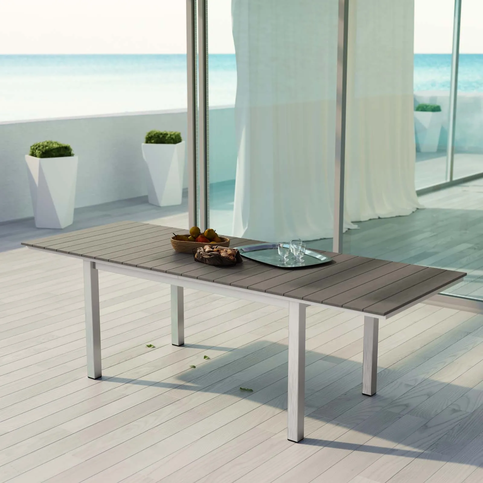 Shore Outdoor Patio Dining Table