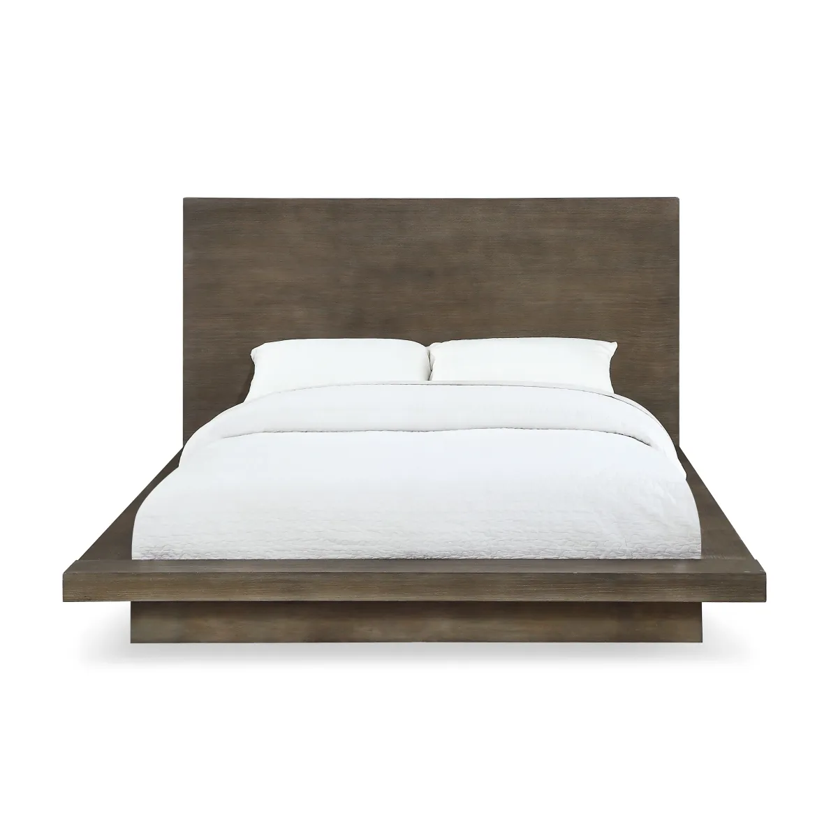 Melbourne Queen-Size Panel Bed in Dark Pine