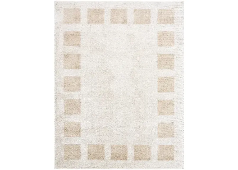 Fossay Shag FSG-2314 2'7" x 7'3" Machine Woven Rug