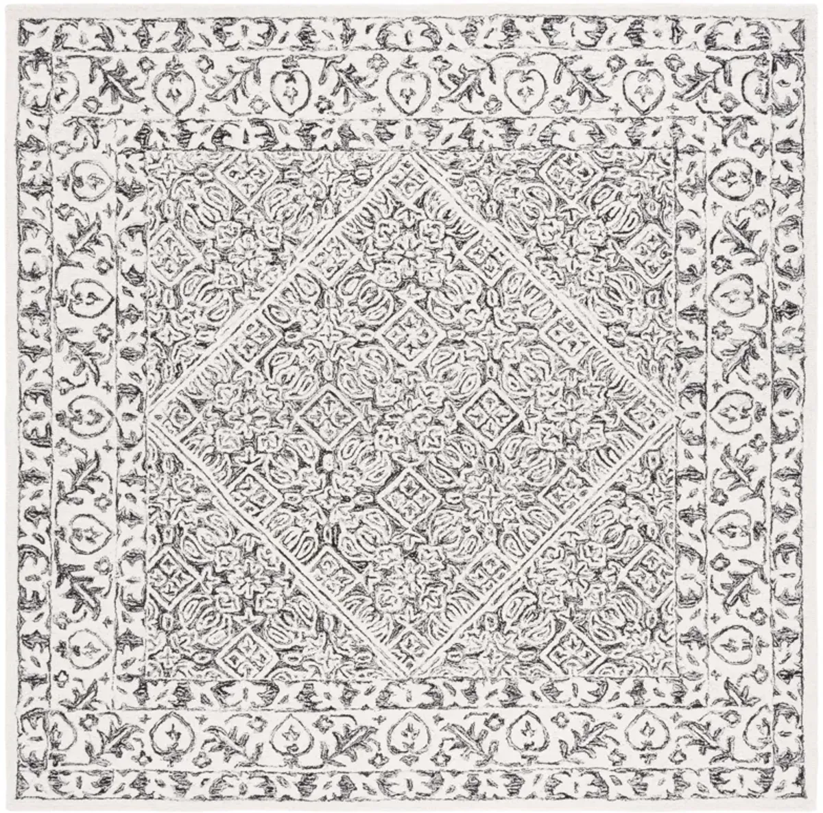 DIP DYE Hand Tufted 7' x 7' Square area rug