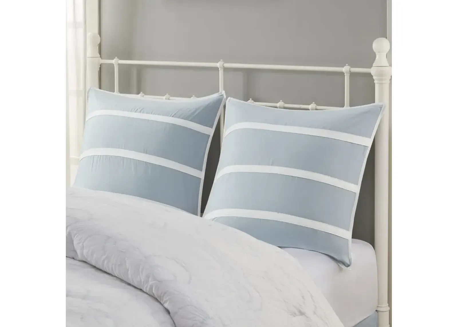 Harbor House Crystal Beach Blue Euro Sham