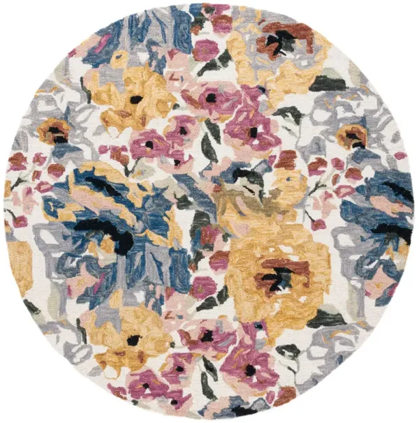 JARDIN Hand Tufted 6' x 6' Round area rug