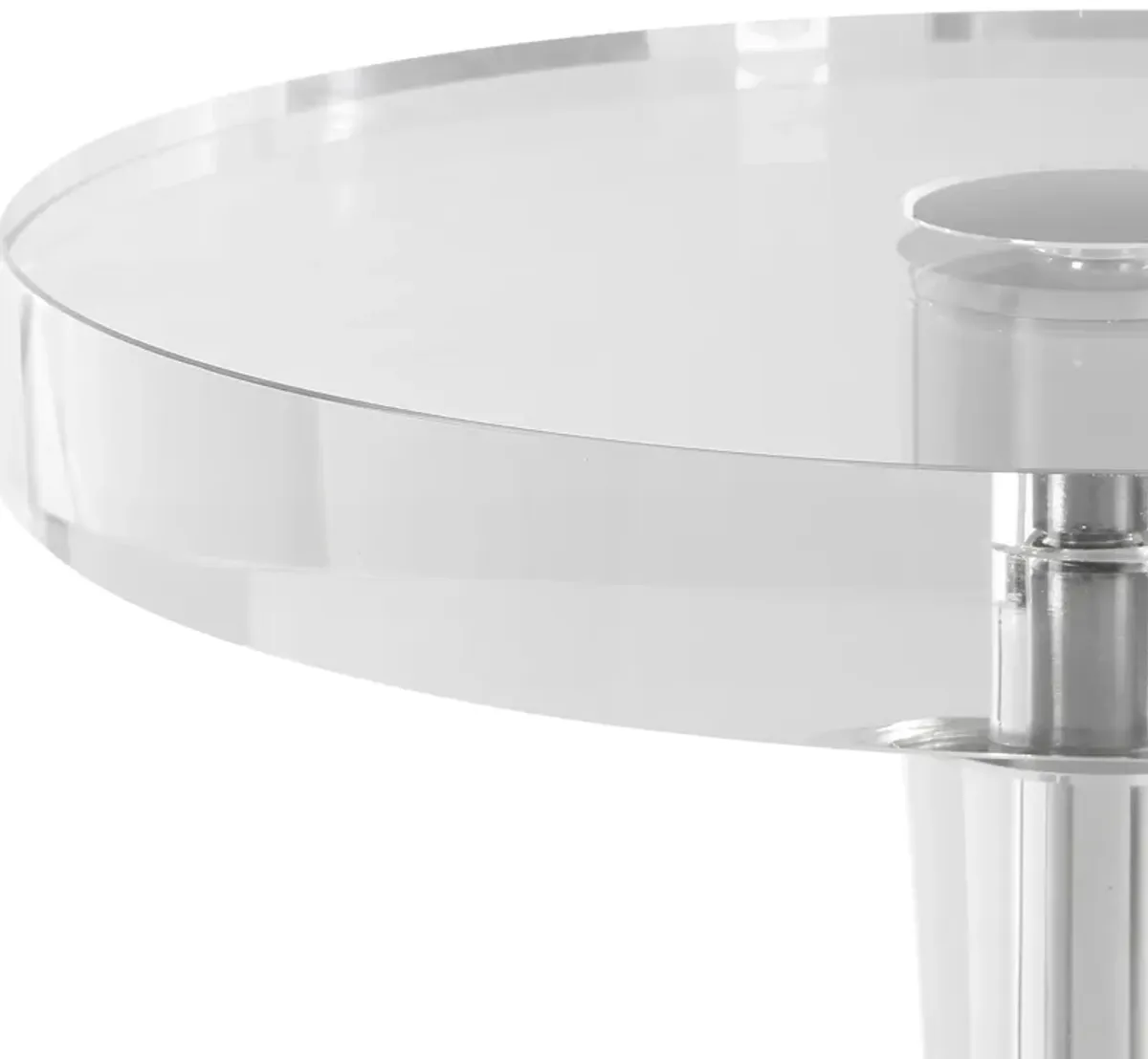 Pria Crystal Drink Table