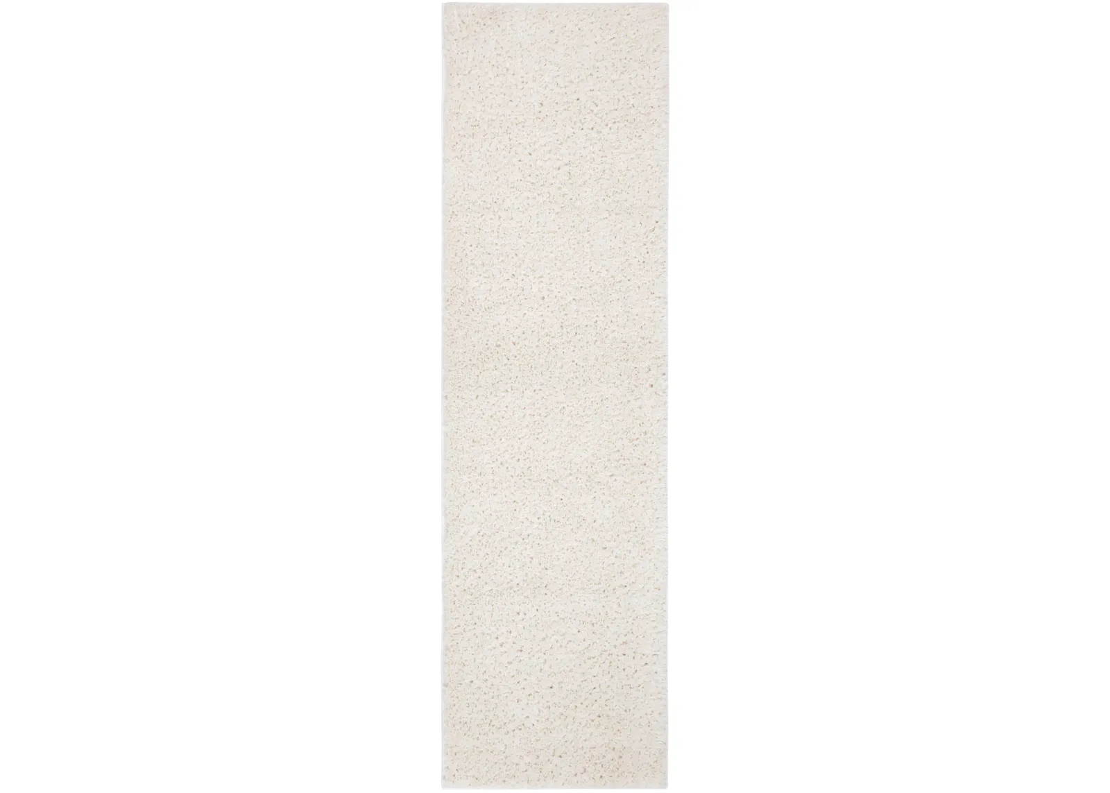 AUGUST SHAG 900 IVORY 2'-3' x 20' Runner Rug