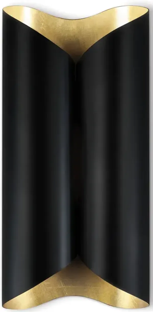 Coil Metal Large Sconce