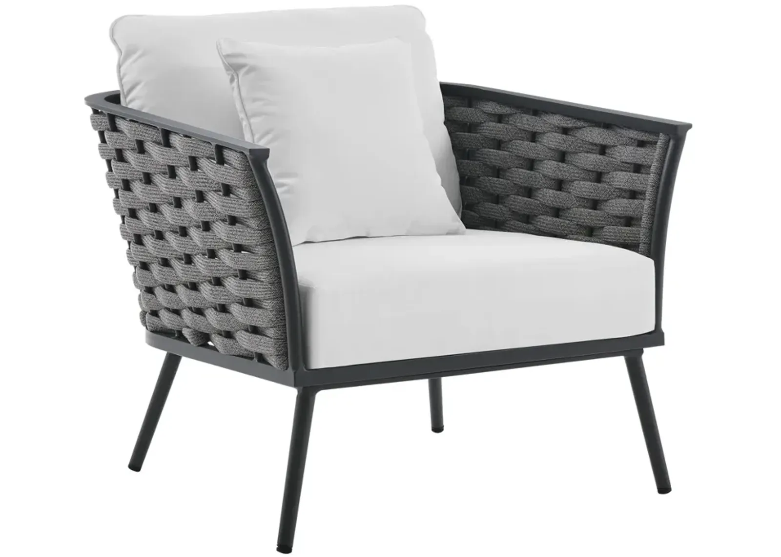 Stance Outdoor Patio Aluminum Armchair