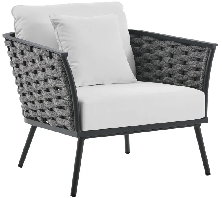 Stance Outdoor Patio Aluminum Armchair