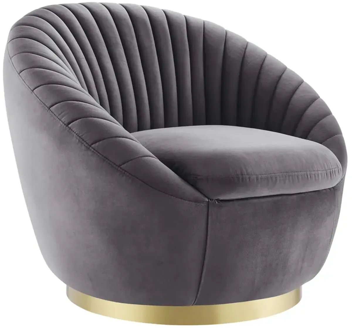 Whirr Tufted Swivel Chair