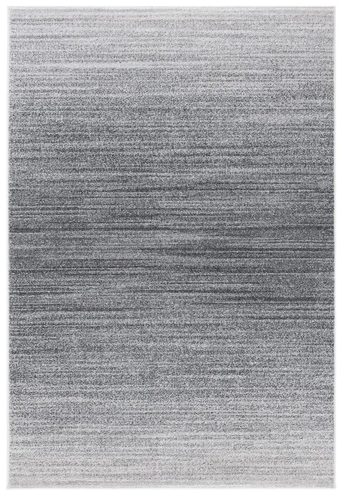 Adirondack Contemporary Grey / Ivory 5'-1" X 7'-6" Powerloomed Rug