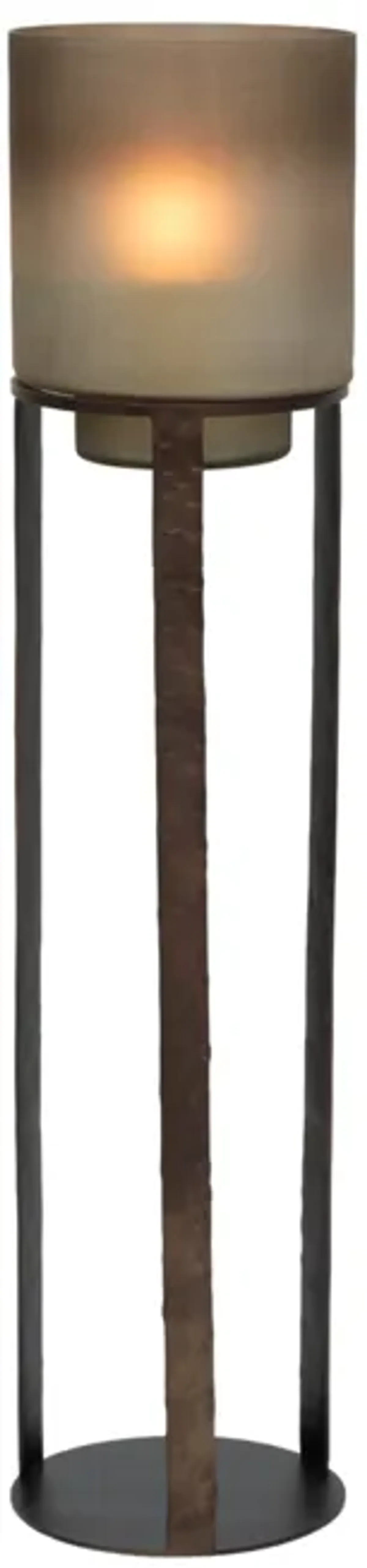 47" Lantern On Stand, Bronze