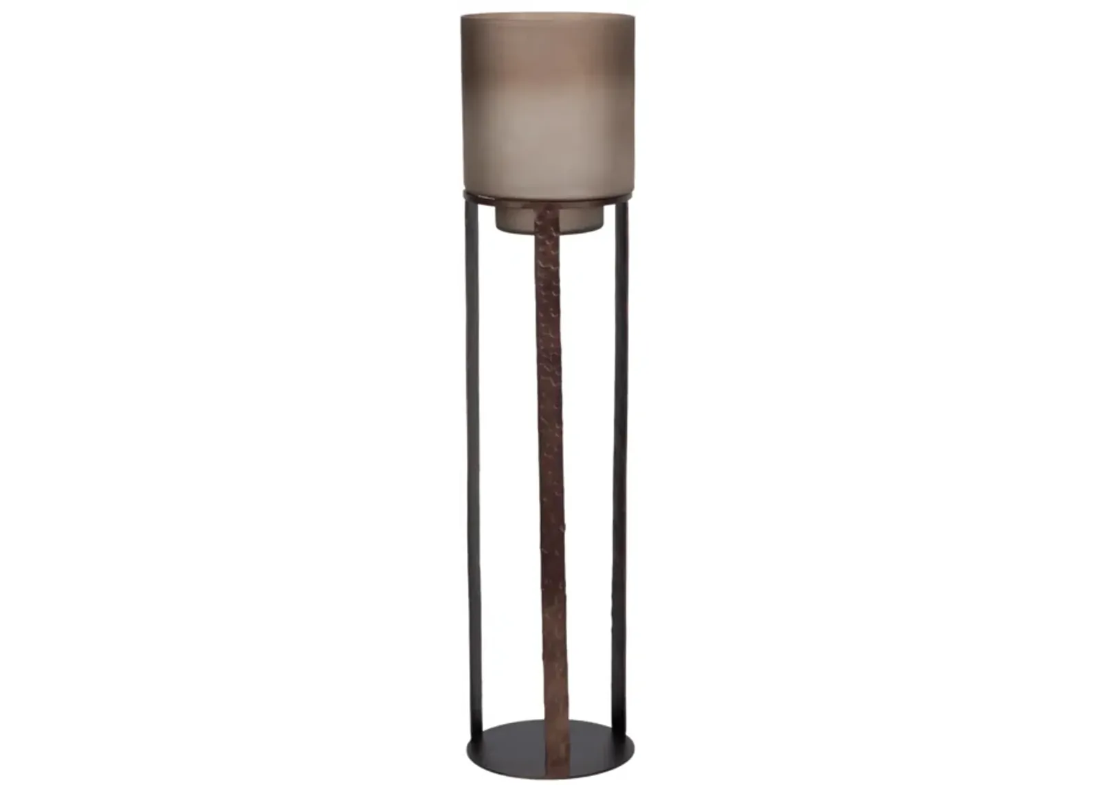 47" Lantern On Stand, Bronze